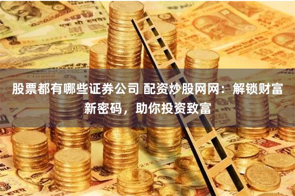 股票都有哪些证券公司 配资炒股网网：解锁财富新密码，助你投资致富