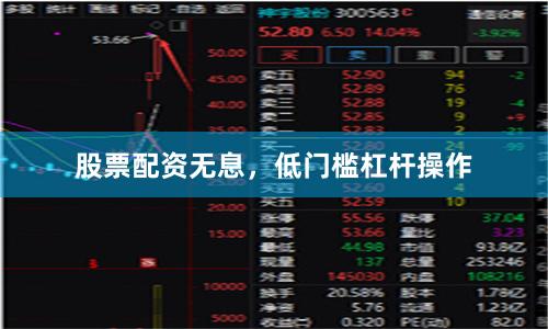 股票配资无息，低门槛杠杆操作
